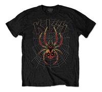 Rock Off Officially Licensed Products Kiss Spider Camiseta Hombre (Pack de 1)