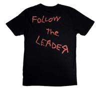 Rock Off officially licensed products Korn Follow The Leader Band Logo T Shirt, Negro , S