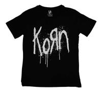Rock Off officially licensed products Korn Still A Freak - Camiseta ajustada para mujer, talla L, color negro