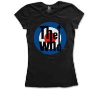 Rock Off officially licensed products Ladies The Who Target Classic Oficial Camiseta Mujeres señoras (X-Large)