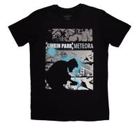 Rock Off officially licensed products Linkin Park Meteora Drip Collage - Camiseta, Negro, M