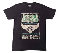 Rock Off officially licensed products Lynyrd Skynyrd - Camiseta con diseo de calavera alada, Negro, M