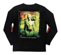 Rock Off officially licensed products Marilyn Manson X111 Death Logo - Camiseta de manga larga, talla S, color negro