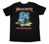 Rock Off Officially Licensed Products Megadeth - Camiseta contaminada, Negro, M