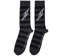 Rock Off officially licensed products Metallica Lightning M Band - Calcetines tobilleros con logotipo (talla única)