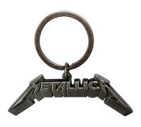 Rock Off officially licensed products Metallica - Llavero de metal con logotipo 3D