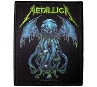 Rock Off officially licensed products Metallica The Call Of Ktulu - Parche impreso estándar, Negro -, talla única