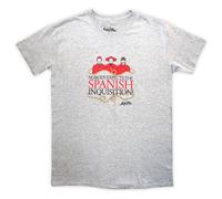 Rock Off officially licensed products Monty Python - Camiseta de la Inquisición Española, gris, M