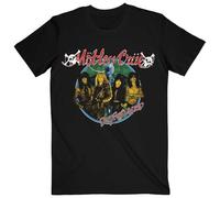 Rock Off officially licensed products Motley Crue Dr Feelgood Circle Photo T Shirt, Negro , L