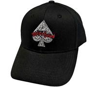 Rock Off officially licensed products Motorhead Ace of Spades Gorra de béisbol Negro, Negro, Negro, Talla Única, Negro , Talla única