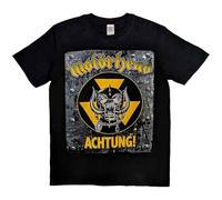 Rock Off officially licensed products Motorhead Achtung! Oficial Camiseta para Hombre (X-Large)