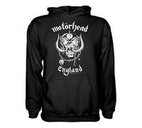 Rock Off officially licensed products Motorhead England Lemmy Kilmister Oficial Sudaderas Capucha Hombre (Medium)