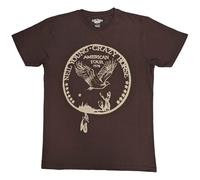 Rock Off officially licensed products Neil Young Tour '76 Seal Oficial Camiseta para Hombre (Large)