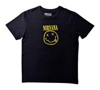 Rock Off officially licensed products Nirvana Flower Sniffin Oficial Camiseta para Hombre (Small)