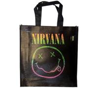 Rock Off officially licensed products Nirvana Sorbet Ray Grunge Face Eco Tote Bag Talla Única