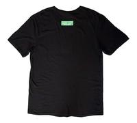 Rock Off officially licensed products Oasis Maine Road Football Pitch - Camiseta, Negro, XL