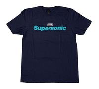 Rock Off officially licensed products Oasis Supersonic Title Colour - Camiseta (azul marino), azul, M