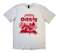Rock Off officially licensed products Oasis 'What The World's Been Waiting for' (Natural) - Camiseta, natural, L