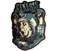 Rock Off officially licensed products Parche tejido Genesis Mad Hatter, talla única, Negro, Taille unique