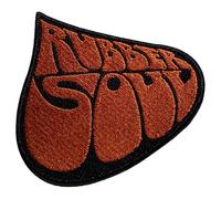 Rock Off officially licensed products Parche tejido grande con logotipo de The Beatles Soul Alma, talla única, marrón, Taille unique