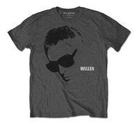 Rock Off officially licensed products Paul Weller Glasses Picture Oficial Camiseta para Hombre (Large)