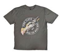 Rock Off officially licensed products Pink Floyd - Camiseta oficial de Wish You were Here 1975, unisex, color gris carbón, talla L