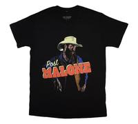 Rock Off officially licensed products Post Malone Cowboy T Shirt, Negro , M
