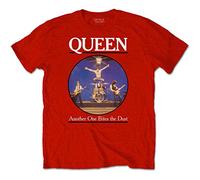Rock Off officially licensed products Queen Another One Bites The Dust Oficial Camiseta para Hombre (X-Large)