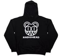 Rock Off officially licensed products Radiohead Bearhead Oficial Sudaderas Capucha Hombre (X-Large)