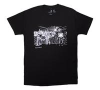 Rock Off officially Licensed Products Radiohead Despot - Camiseta orgánica, Negro, XL