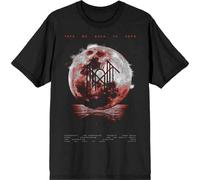 Rock Off officially licensed products Sleep Token Red Cloud Band - Camiseta con logotipo, Negro, S