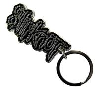 Rock Off officially licensed products Slipknot - Llavero de metal con logotipo negro y borde negro