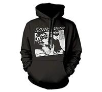 Rock Off officially licensed products Sonic Youth Goo Kim Gordon Thurston Moore Oficial Sudaderas Capucha Hombre (X-Large)