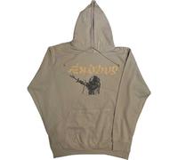Rock Off Officially Licensed Products Bob Marley Exodus Mic Photo Wailers Tour 77 - Sudadera con capucha, arena, M