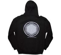 Rock Off officially licensed products Sudadera con capucha Bring Me The Horizon Flower of Life, Negro, L