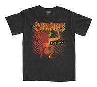 Rock Off officially licensed products The Cramps Stay Sick Oficial Camiseta para Hombre (Medium)
