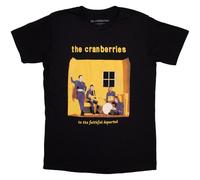 Rock Off officially licensed products The Cranberries Faithfully Departed Cover - Camiseta, Negro, XL