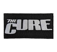 Rock Off officially licensed products The Cure Band Logo Woven Patch Size Accessory Size, Negro , Talla única