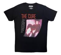 Rock Off officially licensed products The Cure Pornography Premium Carbon Oficial Camiseta para Hombre (X-Large)