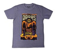 The Doors - Camiseta con logotipo de la banda Sacramento, unisex, color morado, Púrpura, Medium