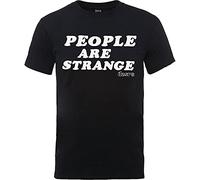 Rock Off Officially Licensed Products The Doors People Are Strange Camiseta Hombre (Pack de 1)