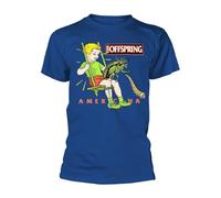 Rock Off officially licensed products The Offspring Americana Oficial Camiseta para Hombre (XX-Large)