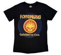 Rock Off officially licensed products The Offspring Conspiracy of One Tour '00 - Camiseta negra para hombre, Negro, L