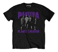 Rock Off Pantera Dimebag Darrell Planet Caravan Oficial Camiseta para Hombre (Small)