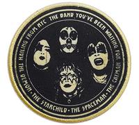 Rock Off Parche estándar KISS: Proveniente de NYC Parche tejido oficial
