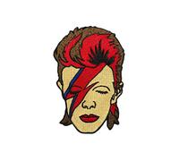 Rock Off Parche oficial David Bowie Aladdin Sane