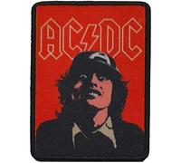 Rock Off Parche tejido oficial AC/DC Angus rojo