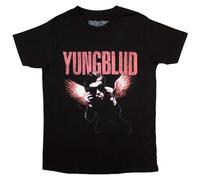 Rock Off Producto con licencia oficial Yungblud Wings Logo T Shirt M Negro