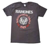 Rock Off Ramones T Shirt Subterraneun Jungle Band Logo Nuevo Oficial De Los Hombres Size L