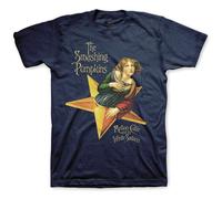 The Smashing Pumpkins 'Mellon Collie' (Marino Azul) Camiseta - ¡NUEVO